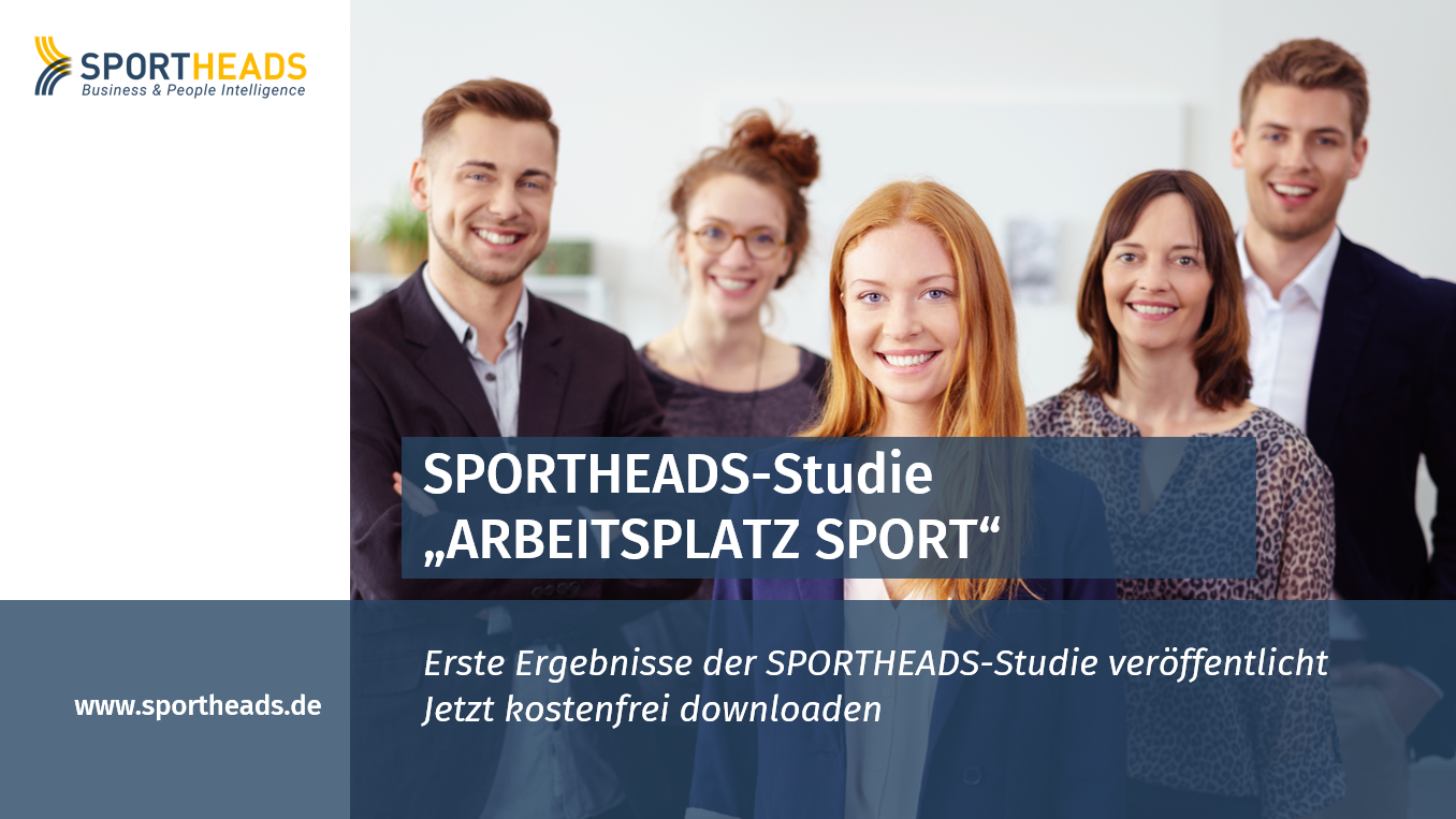 Read more about the article Erste Ergebnisse der SPORTHEADS-Studie „ARBEITSPLATZ SPORT“ veröffentlicht